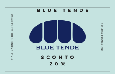 Blue tende